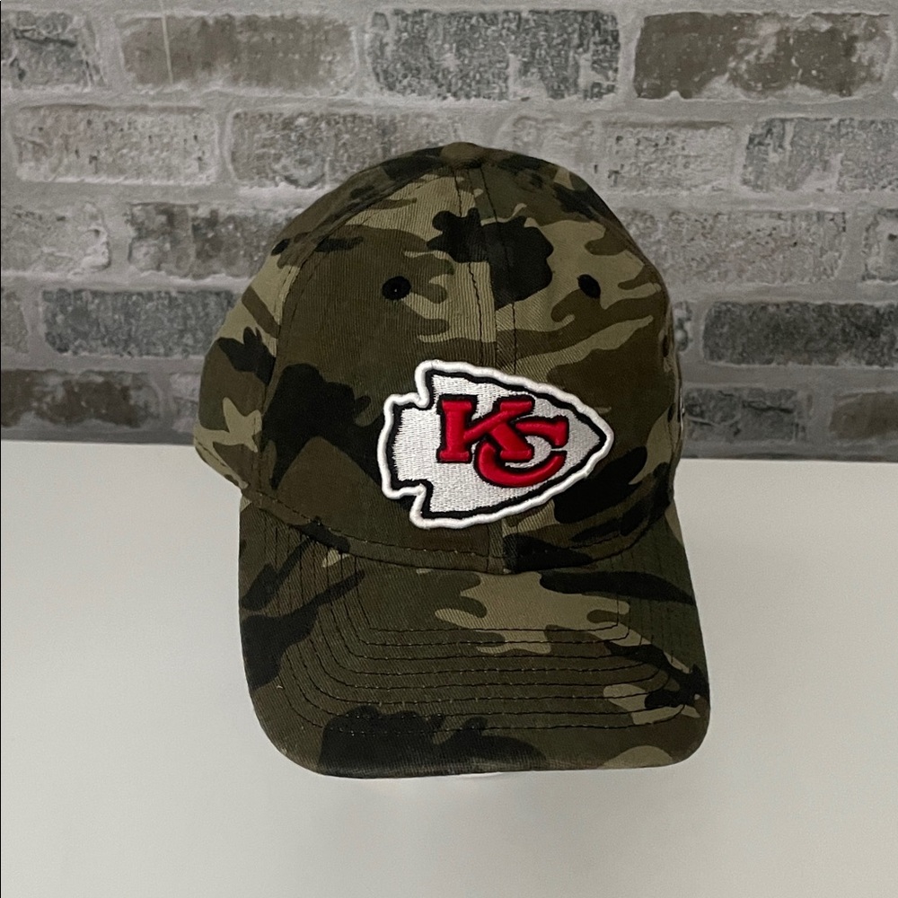 NFL Men’s Kansas City Chiefs New Era Camo 9Twenty Adjustable Hat